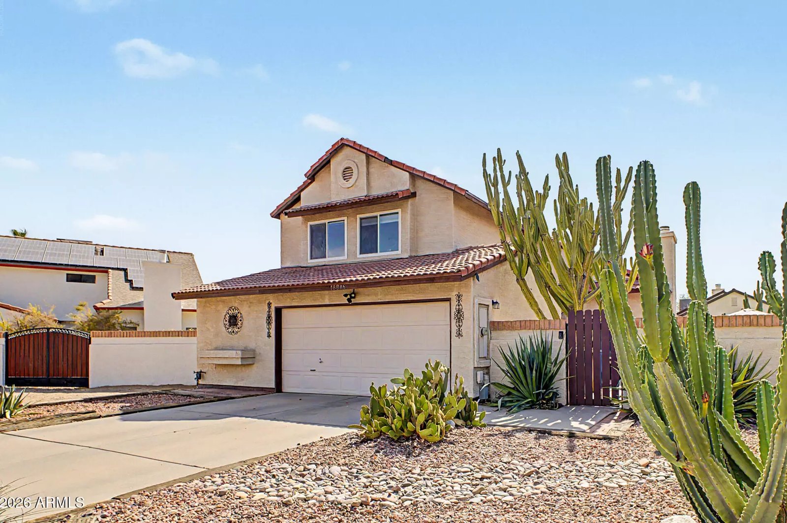 Front elevation of a brokerage listing in Glendale, Arizona